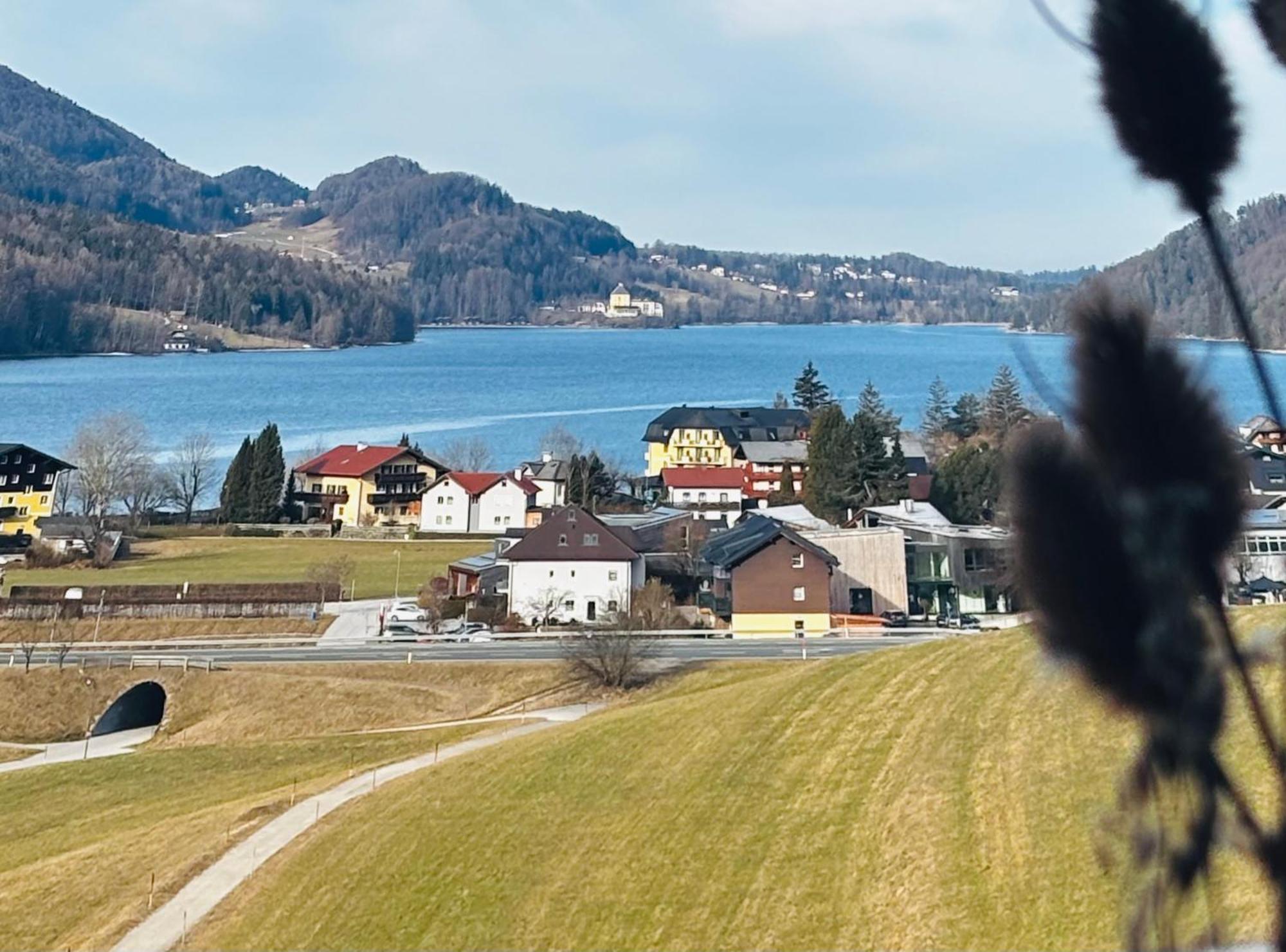 Pension Stoellinger Mit Traumausblick Fuschl am See Bagian luar foto